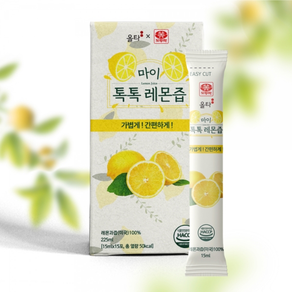 [도투락] 마이 톡톡 레몬즙 3박스(15ml*45포)